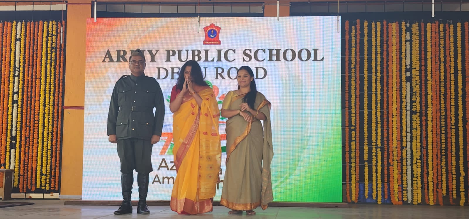 Army Public School stage
